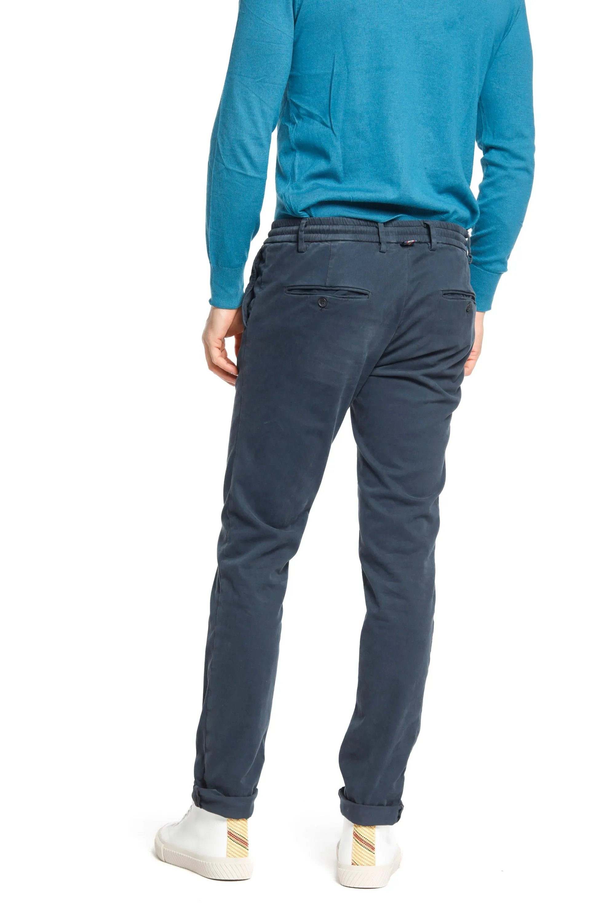 Milano Jogger man stretch gabardine chino pants extra slim sold by Mason's product image thumbnail 5