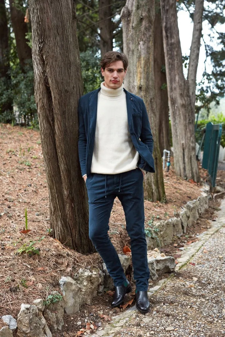 Milano Jogger man stretch gabardine chino pants extra slim sold by Mason's