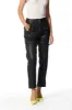 Iris Jog woman chino pants in linen and cotton curvy sold by Mason's