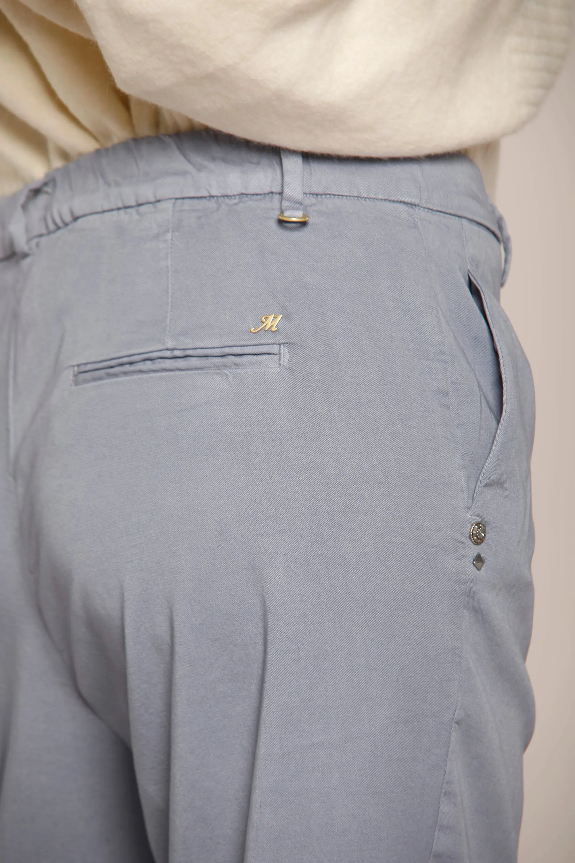 New York Cozy twill woman chino pants relaxed sold by Mason's product image thumbnail 4