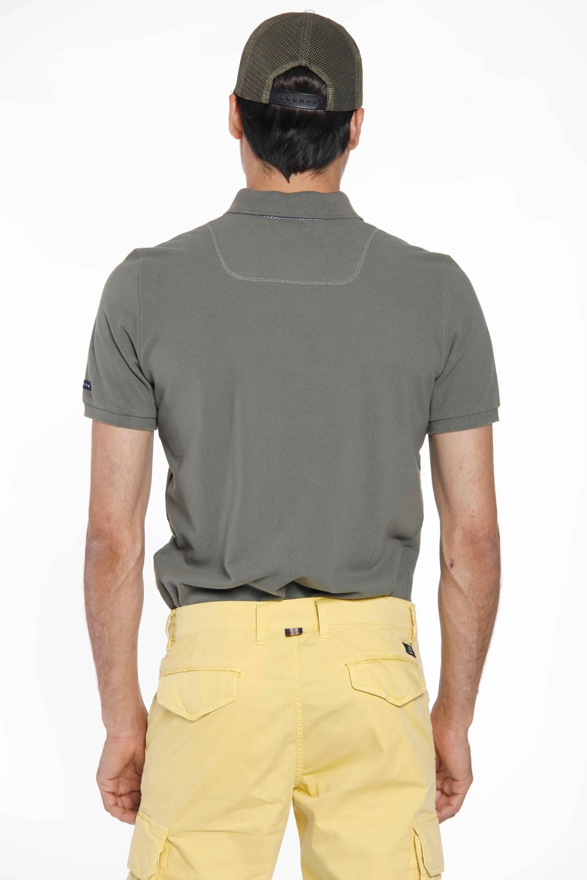 Leopardi man polo shirt in cotton with details sold by Mason's product image thumbnail 2
