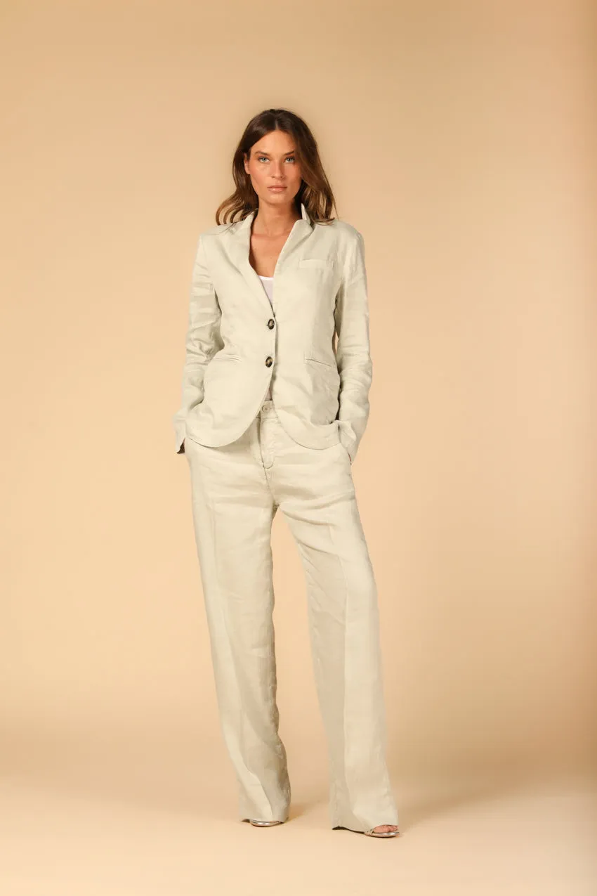 Helena woman's blazer in linen and viscose sold by Mason's product image thumbnail 2