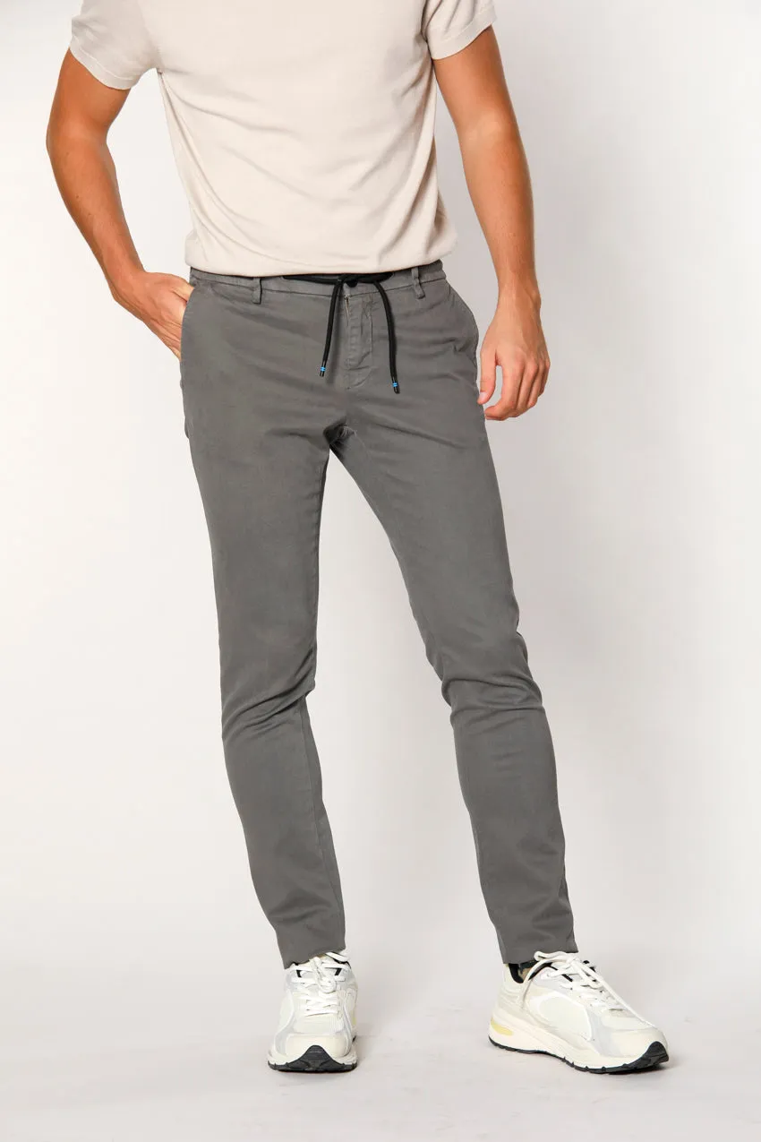 Milano Jogger man stretch gabardine chino pants extra slim sold by Mason's