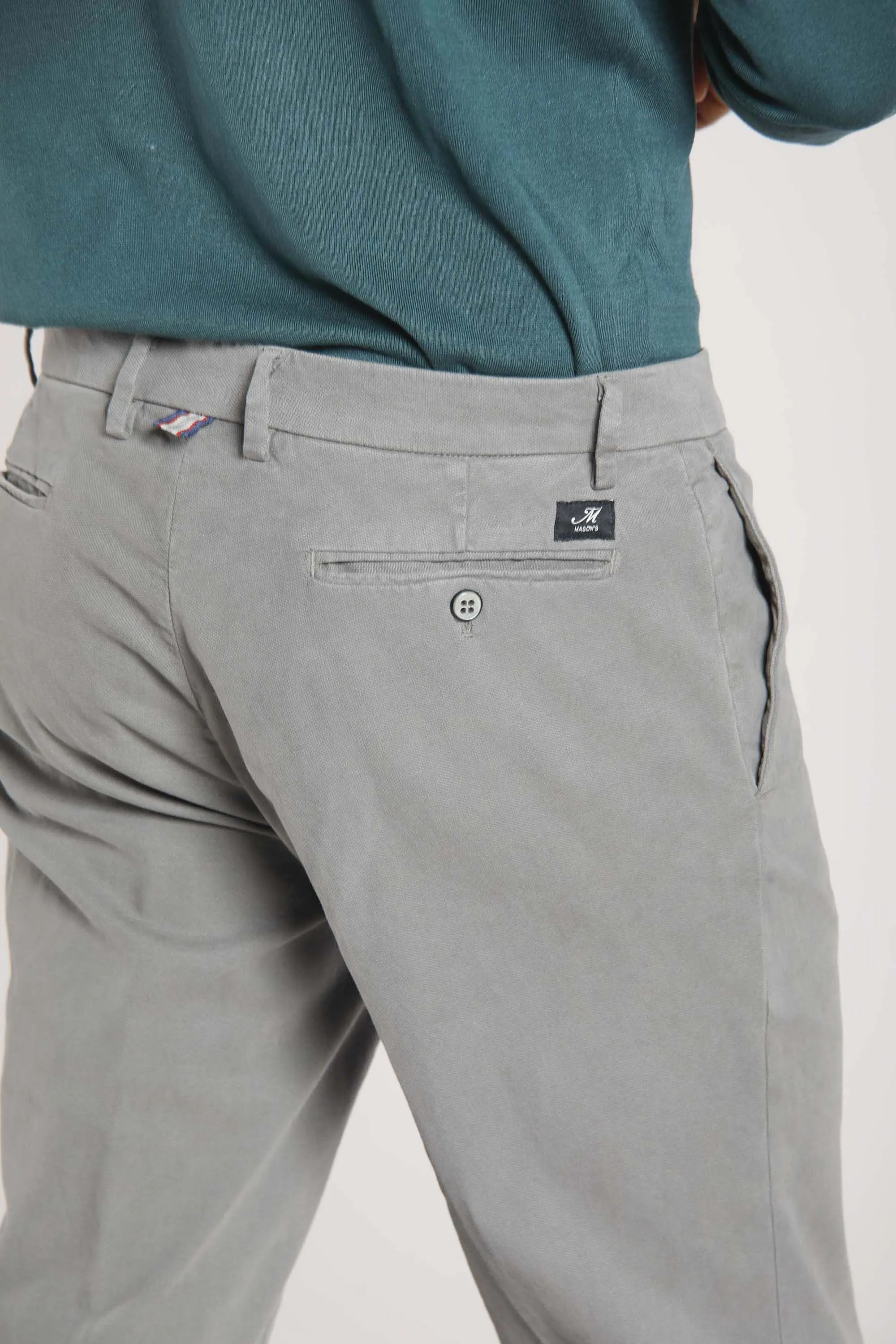 New York man cotton modal chino pants regular ① sold by Mason's product image thumbnail 4