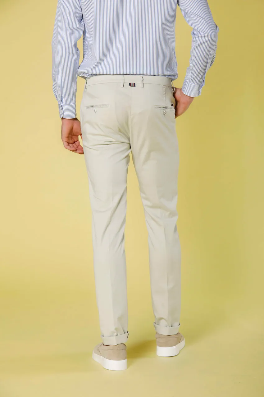 Torino Summer Color men's chino pants in cotton and tencel slim sold by Mason's product image thumbnail 4