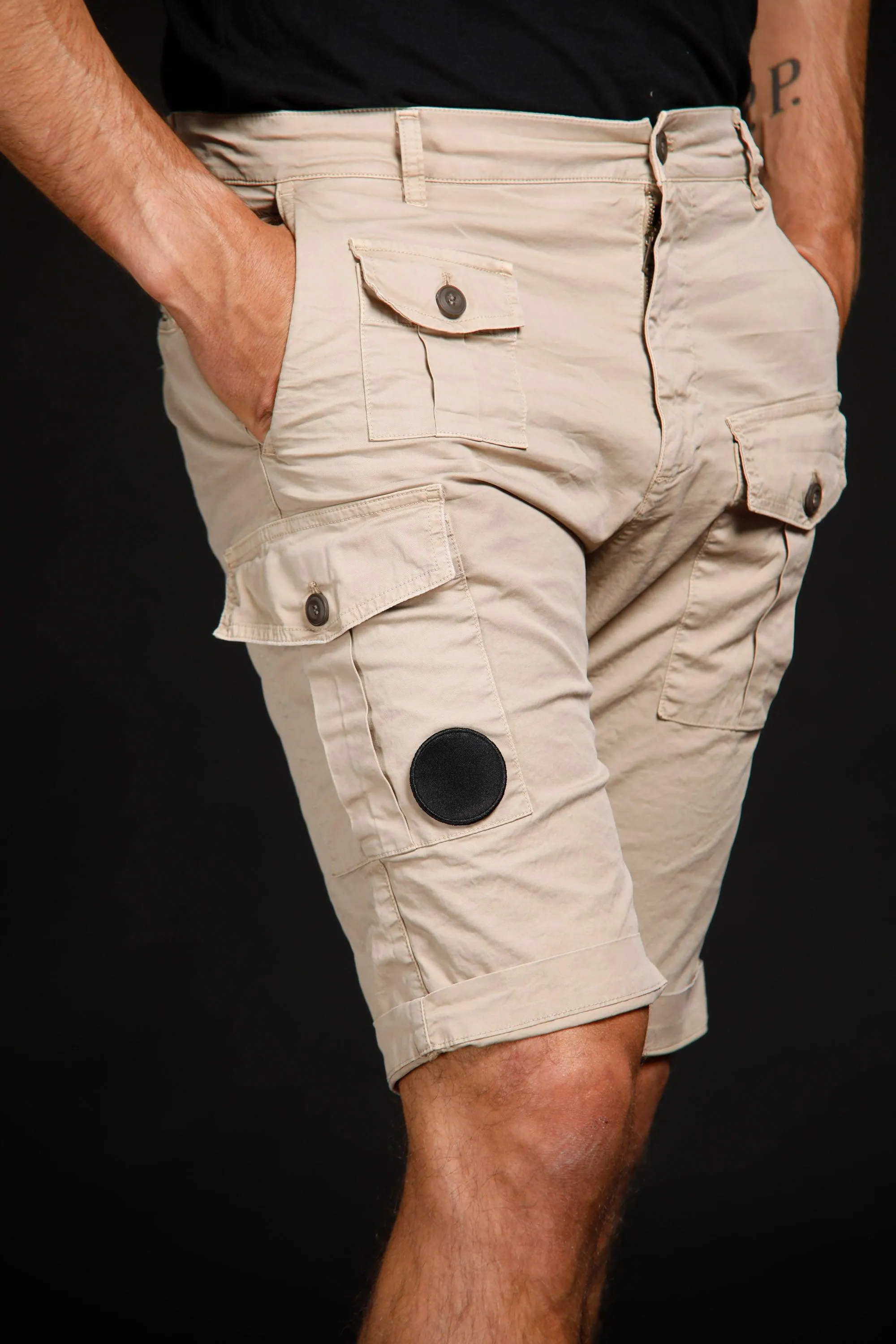 George man cargo bermuda Logo Edition in stretch cotton regular sold by Mason's product image thumbnail 2