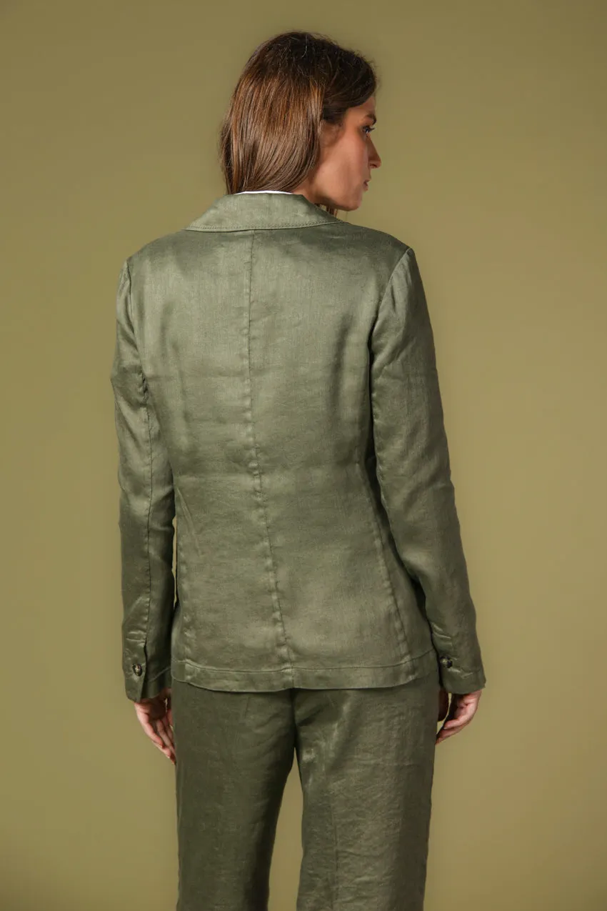 Helena woman's blazer in linen and viscose sold by Mason's product image thumbnail 4