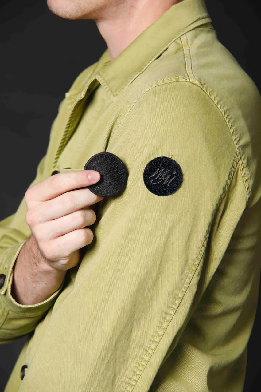 M74 Work Jacket men's field jacket logo edition in cotton and tencel ① sold by Mason's product image thumbnail 4