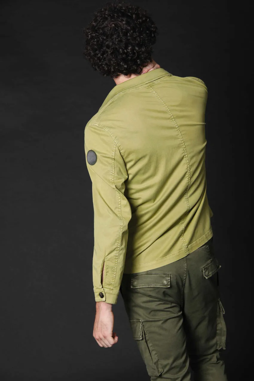 M74 Work Jacket men's field jacket logo edition in cotton and tencel ① sold by Mason's product image thumbnail 3