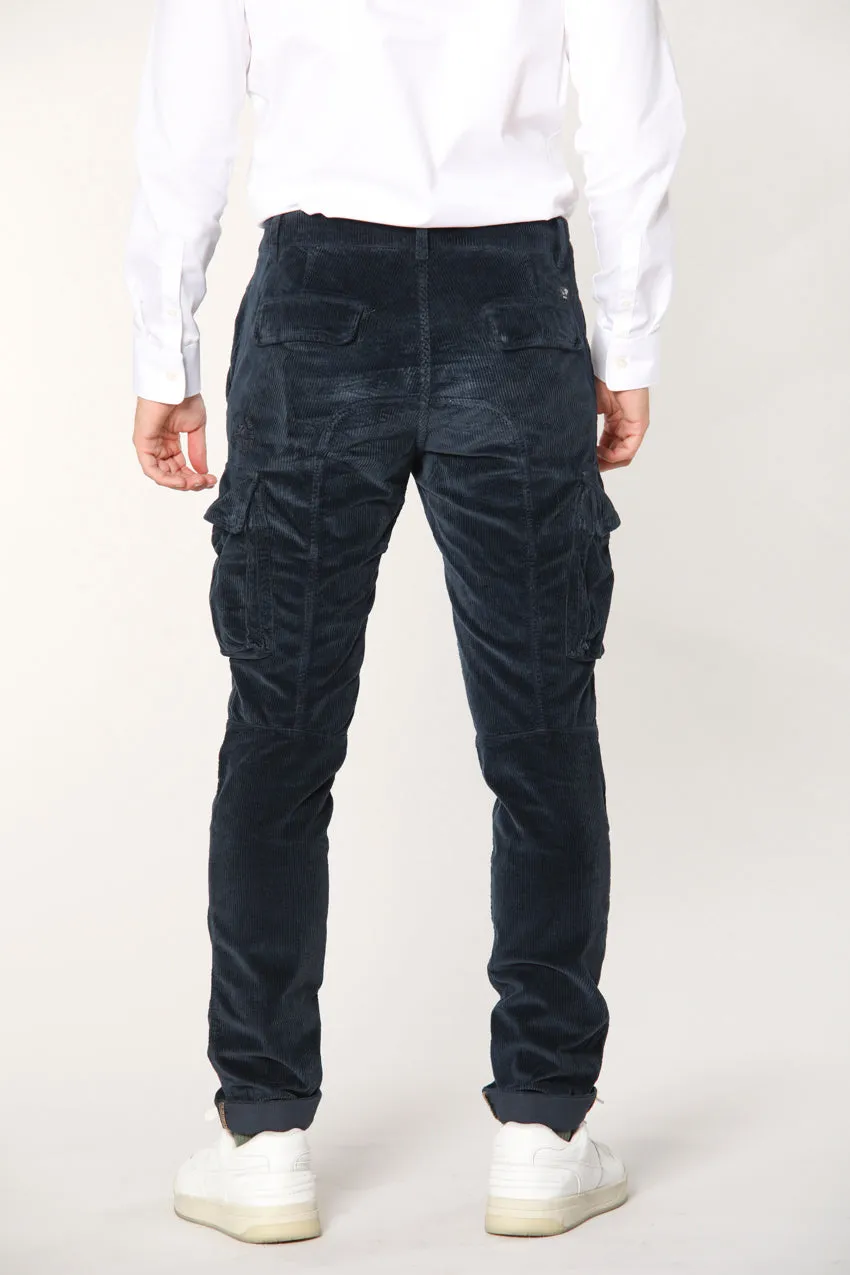 Chile man cargo pant in 500 striped velvet extra slim sold by Mason's product image thumbnail 4