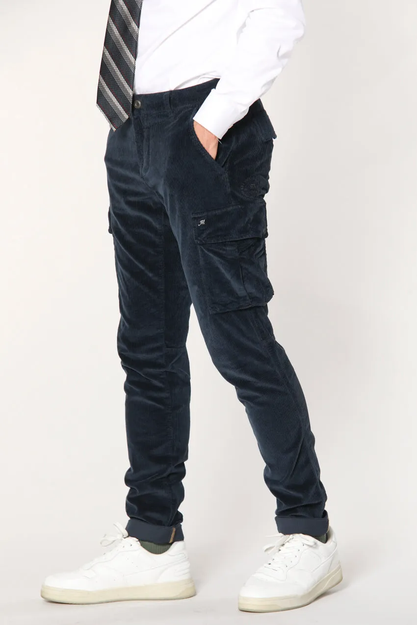 Chile man cargo pant in 500 striped velvet extra slim sold by Mason's product image thumbnail 3