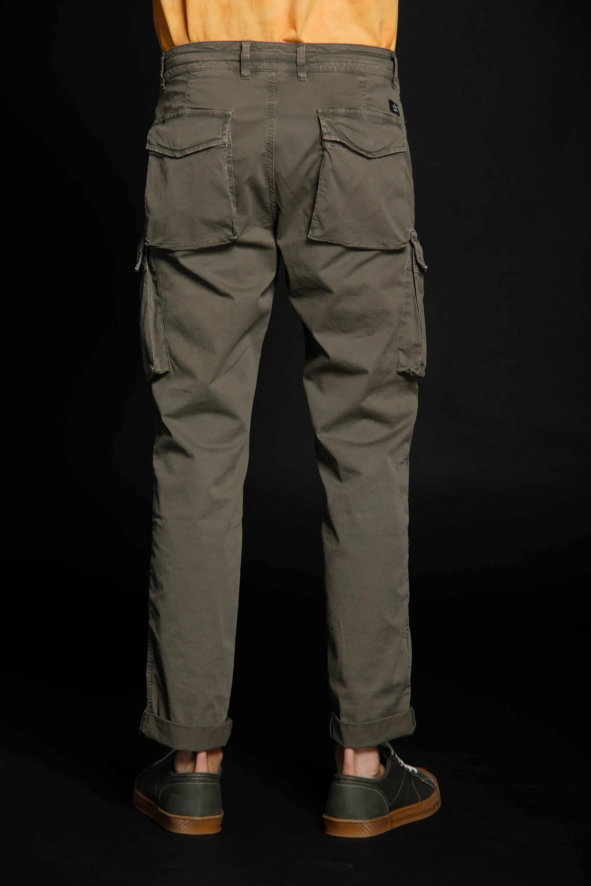 New snake man cargo pants in stretch cotton Logo edition carrot fit sold by Mason's product image thumbnail 5