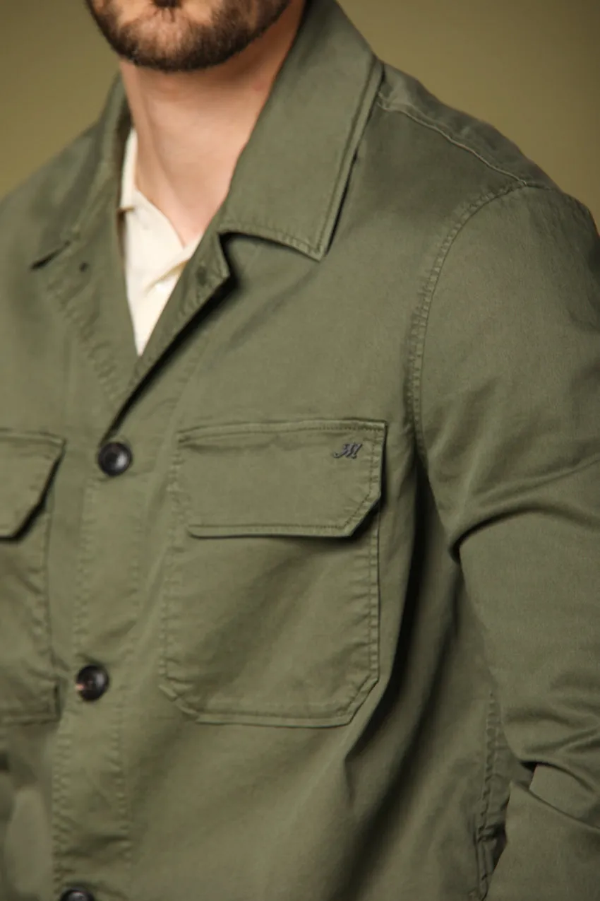 Summer Jacket men's overshirt in cotton and tencel regular sold by Mason's product image thumbnail 3