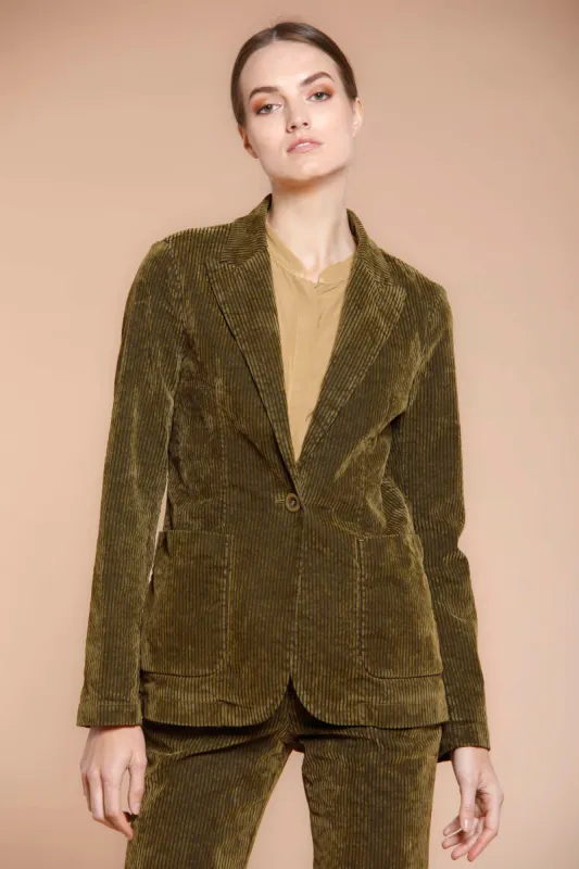 Theresa woman corduroy blazer sold by Mason's