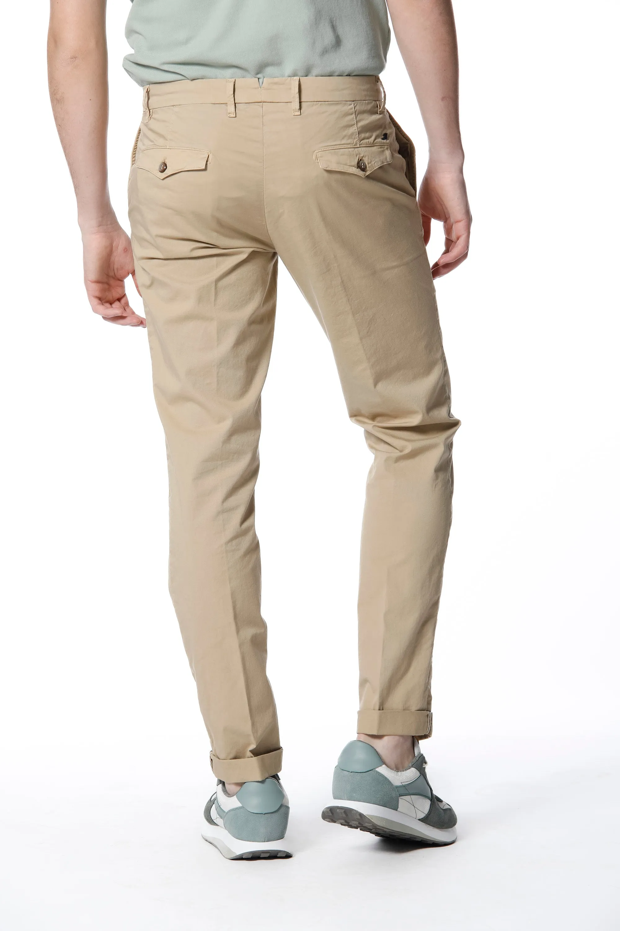 New York City man chino trousers in stretch cotton regular sold by Mason's product image thumbnail 5
