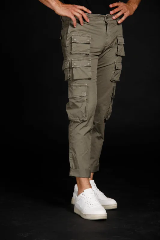 Caracas man cargo pants in stretch cotton limited edition regular ① sold by Mason's