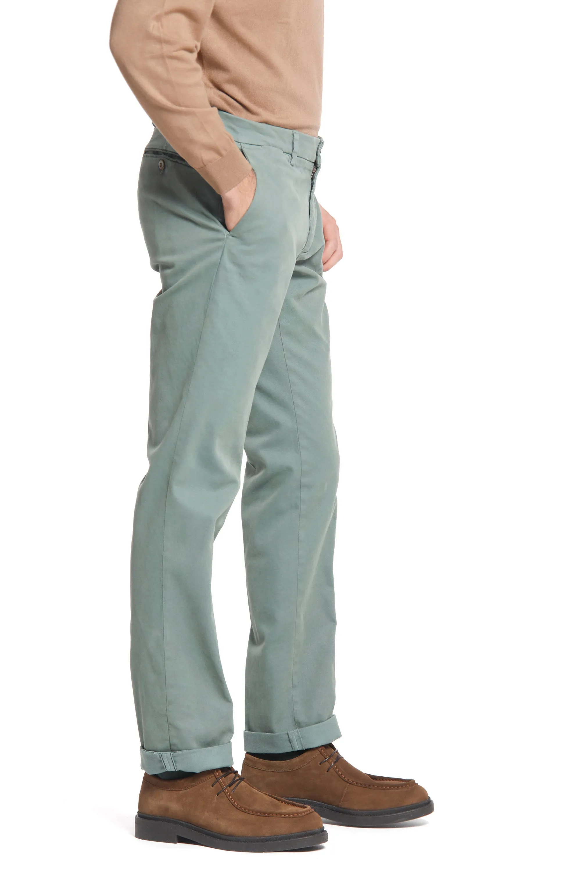 New York man cotton modal chino pants regular ① sold by Mason's product image thumbnail 3
