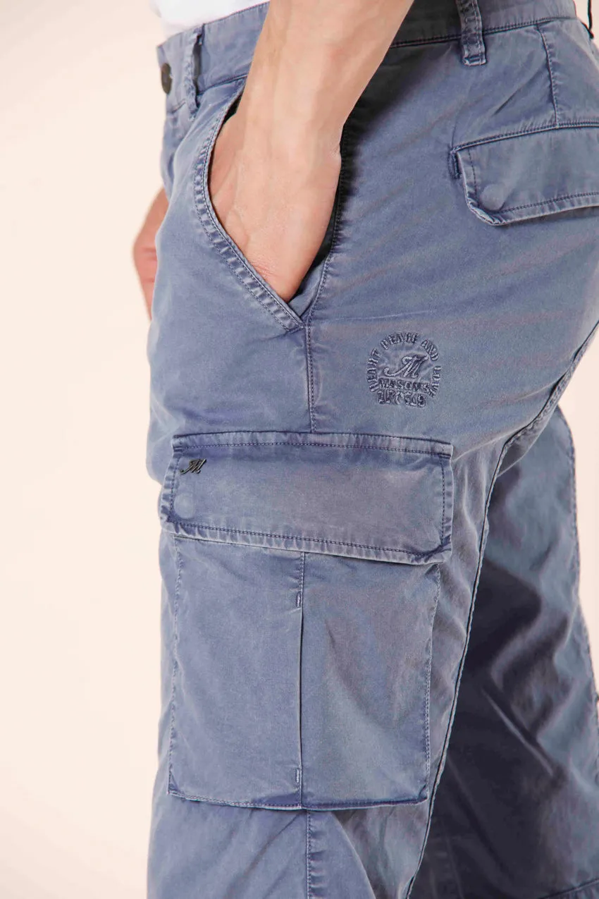 Chile men's cargo pants in stretch twill icon washing extra slim sold by Mason's product image thumbnail 2