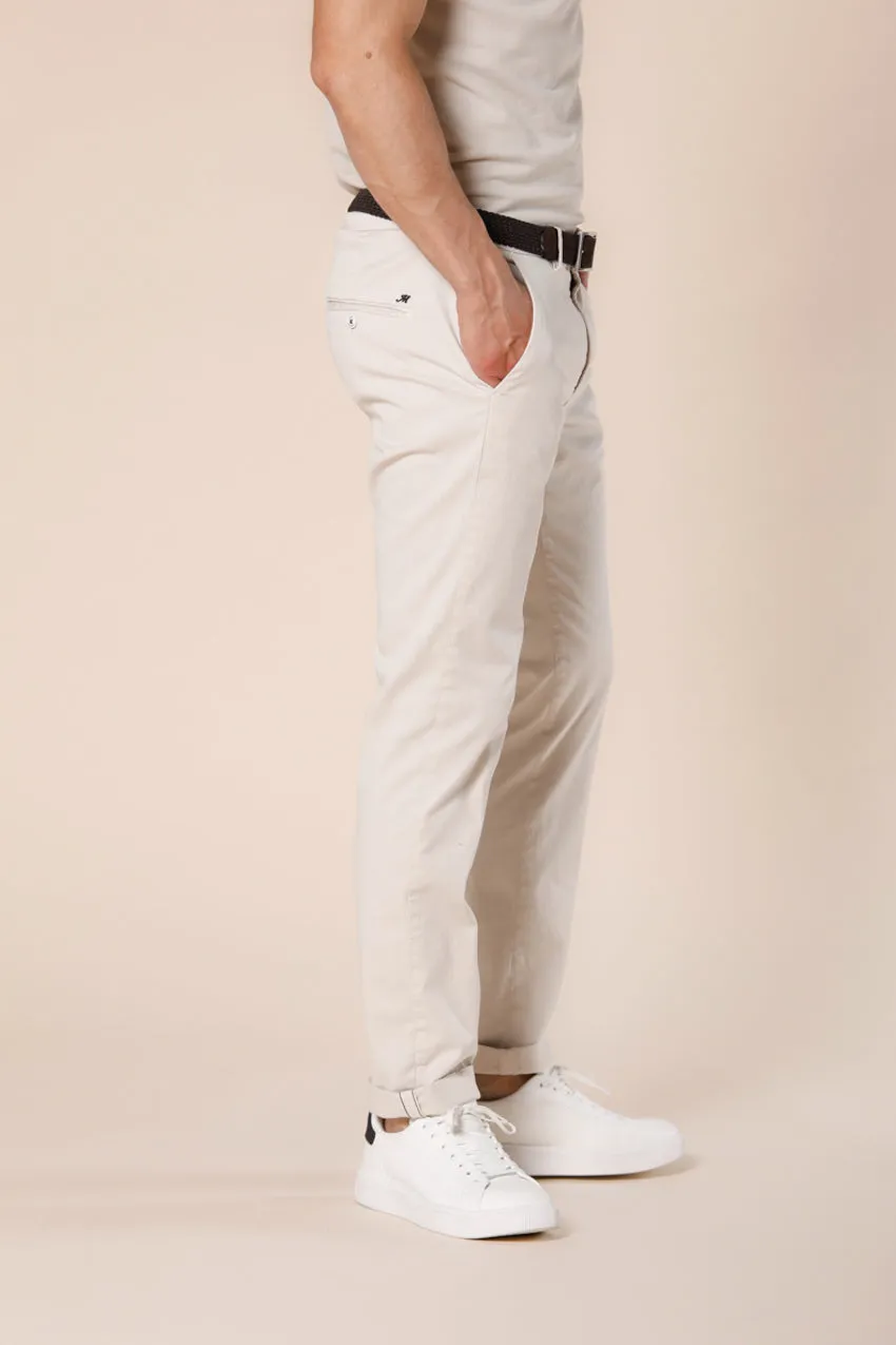 Torino Summer Color men's chino pants in cotton and tencel slim sold by Mason's product image thumbnail 4