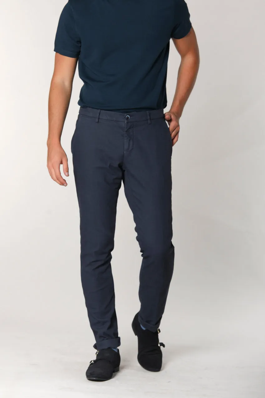 Milano Style man partridge eye chino pants extra slim sold by Mason's