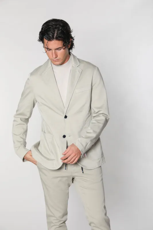 Da Vinci Travel man blazer in active jersey sold by Mason's