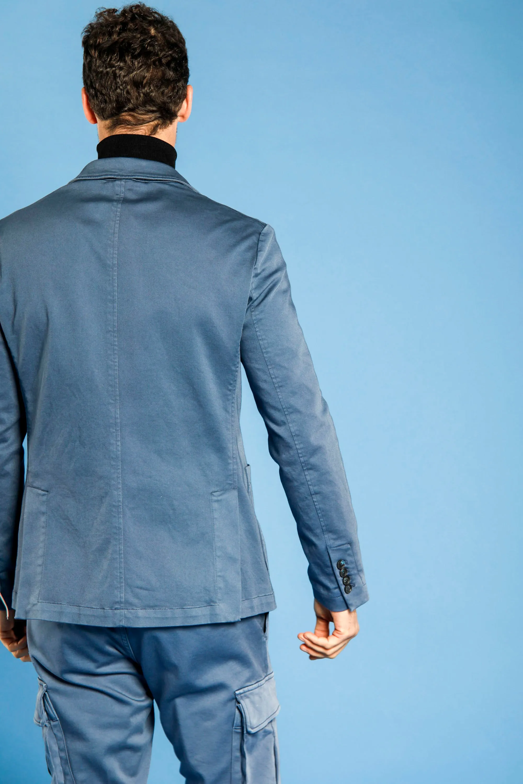 Da Vinci Travel man blazer in active jersey sold by Mason's product image thumbnail 4