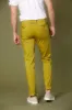 New York men's chino pants in stretch satin regular sold by Mason's
