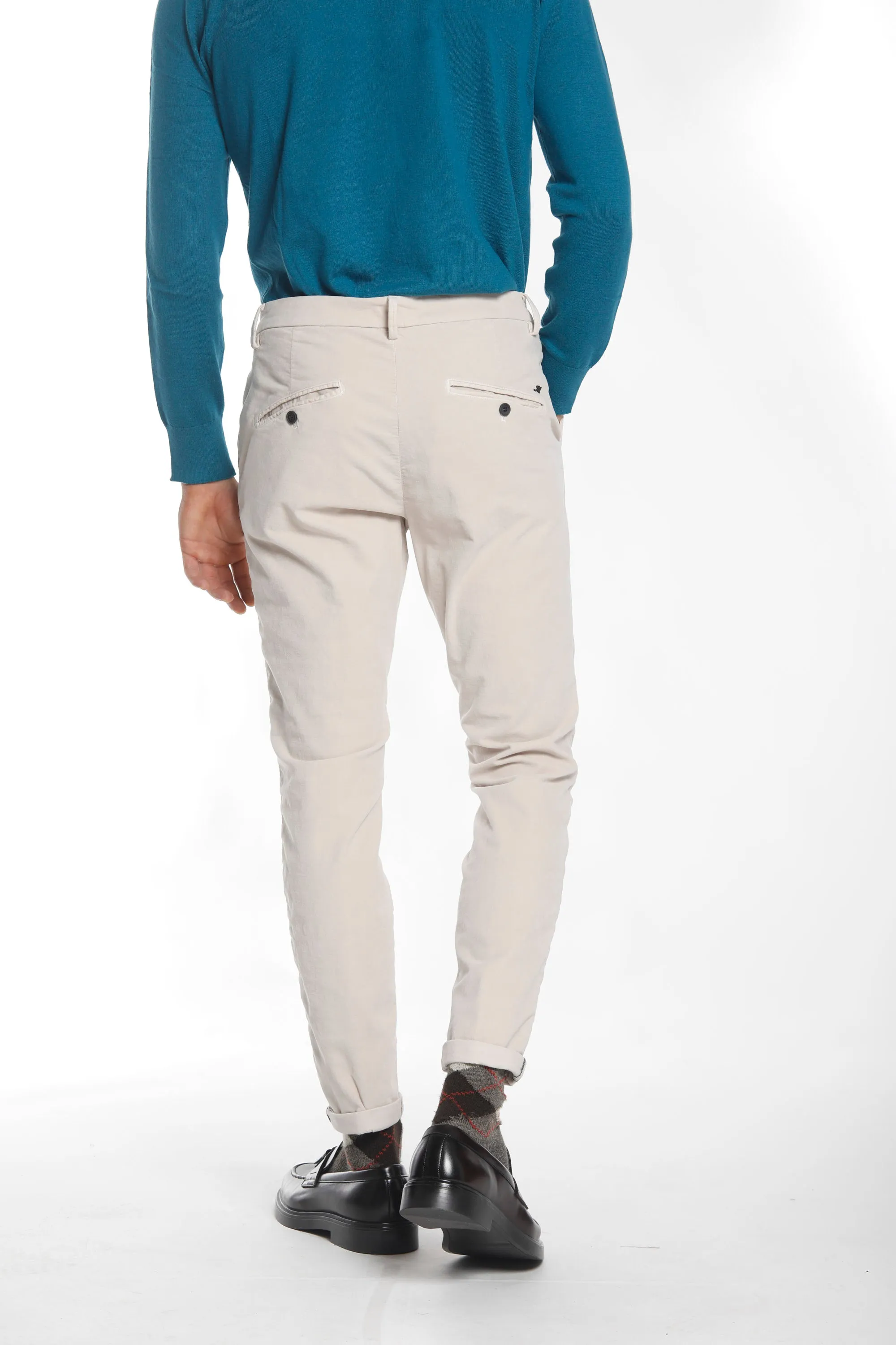 Osaka Style Essential man smooth velvet chino pant carrot fit sold by Mason's product image thumbnail 4