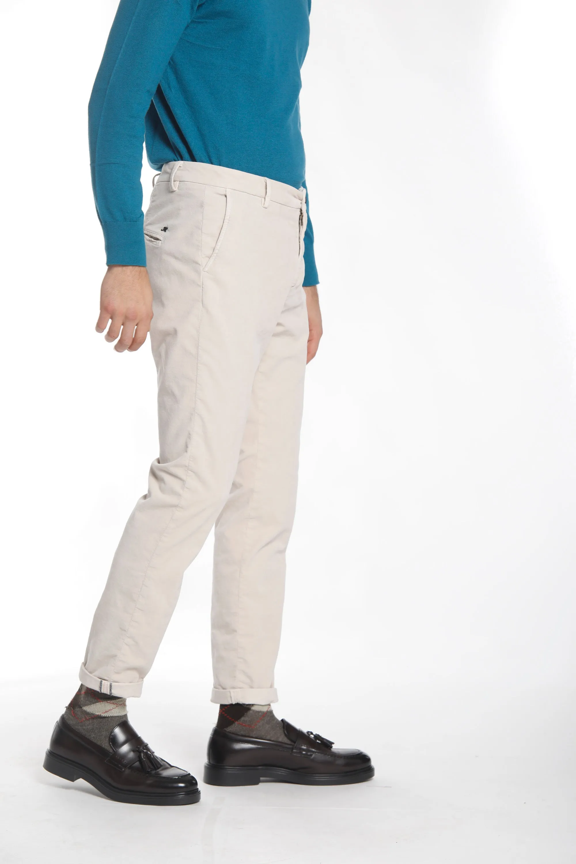 Osaka Style Essential man smooth velvet chino pant carrot fit sold by Mason's product image thumbnail 2