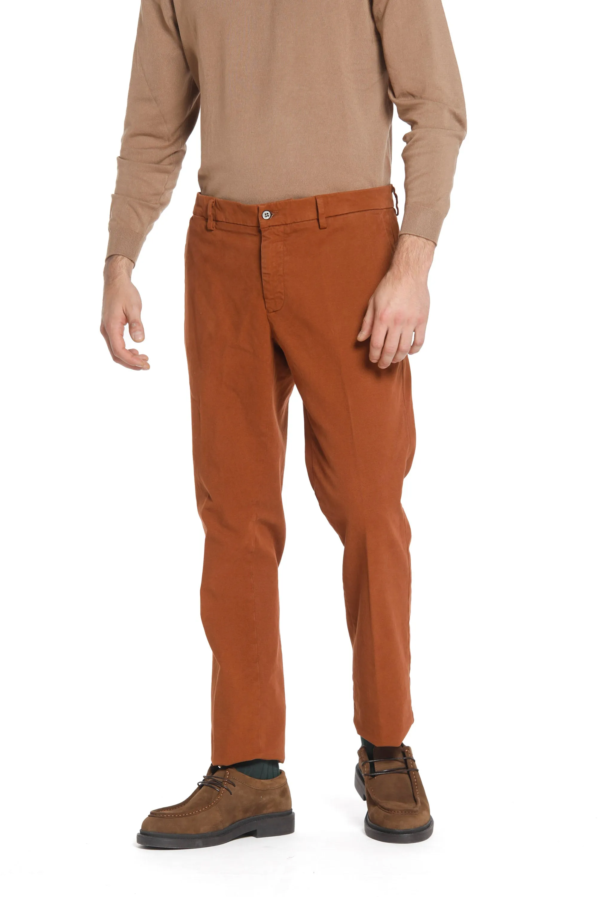 New York man cotton modal chino pants regular sold by Mason's
