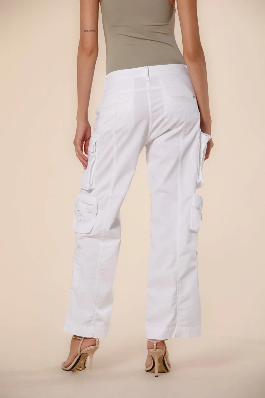 New Hunter women's cargo pants in gabardine relaxed fit sold by Mason's product image thumbnail 3