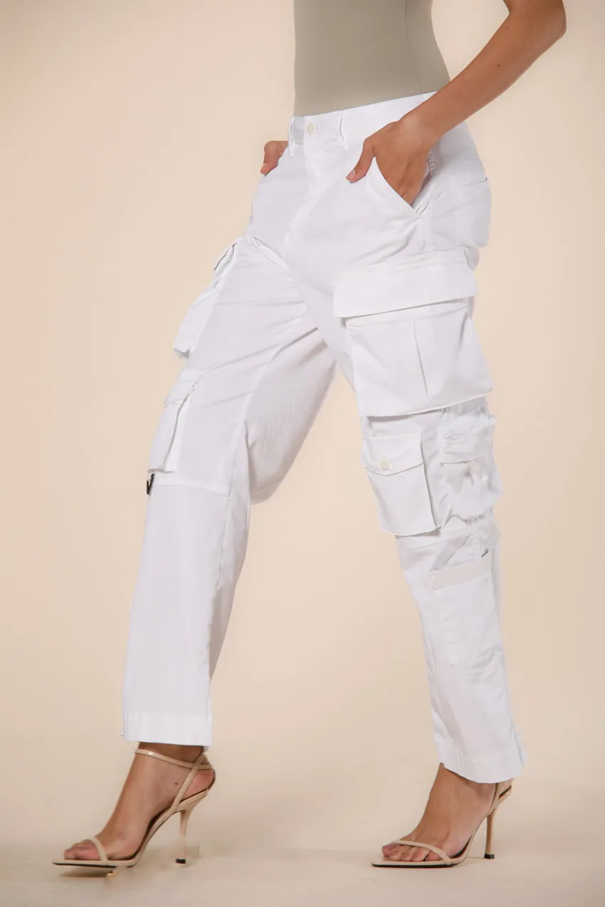 New Hunter women's cargo pants in gabardine relaxed fit sold by Mason's product image thumbnail 4