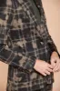 Theresa woman jersey blazer with square and camouflage pattern sold by Mason's