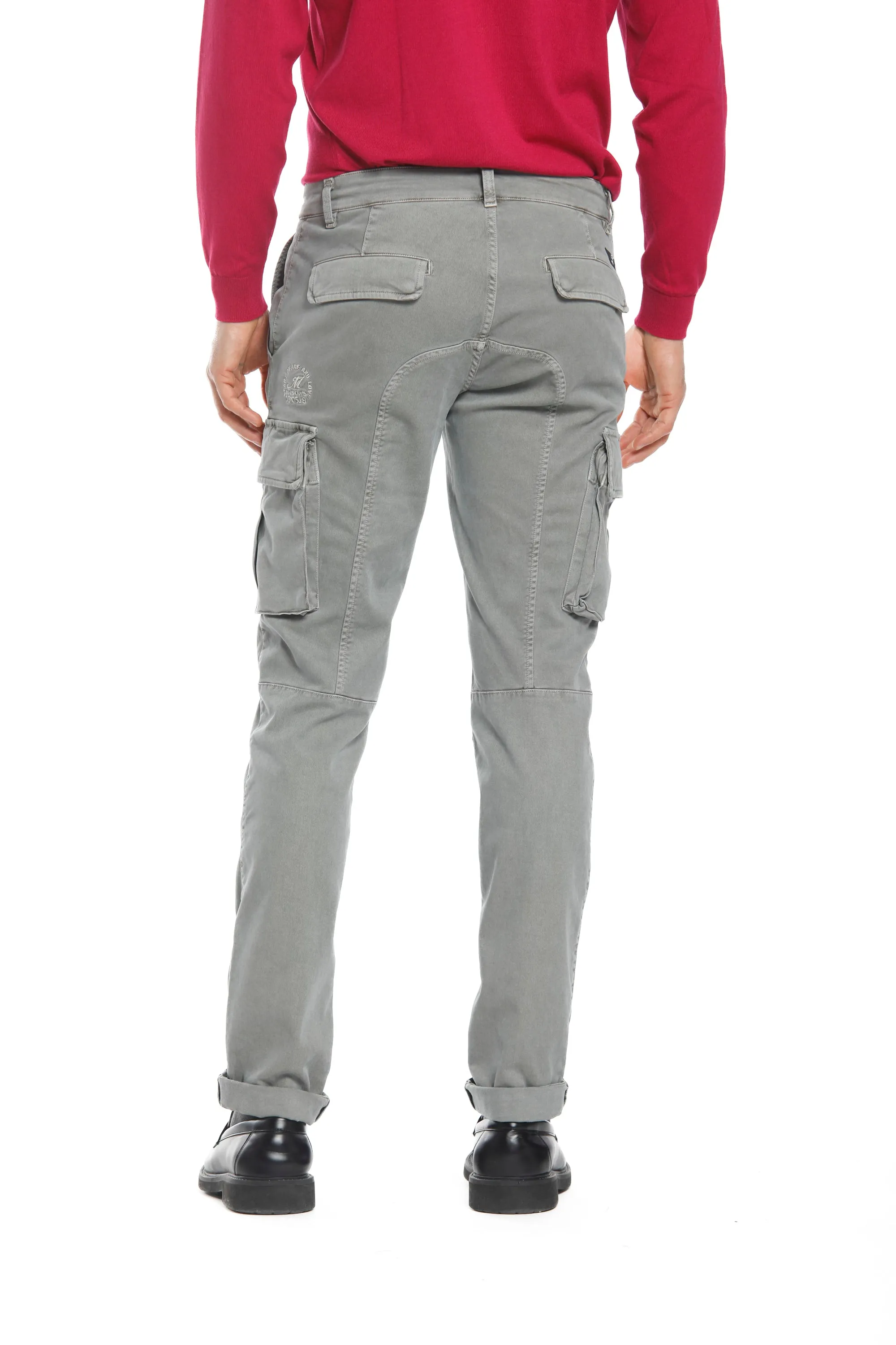 Chile man cargo pant in gabardine extra slim Special Washing sold by Mason's product image thumbnail 5