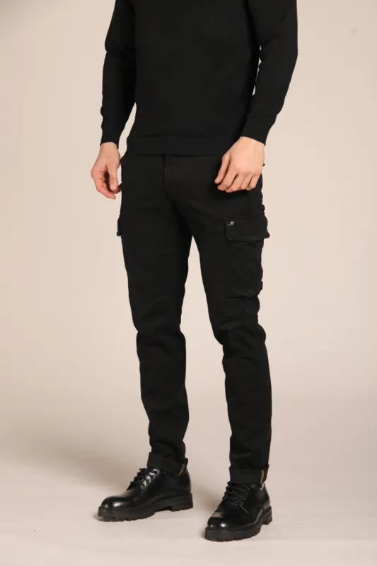Chile men's cargo pants in gabardine extra slim fit ① sold by Mason's