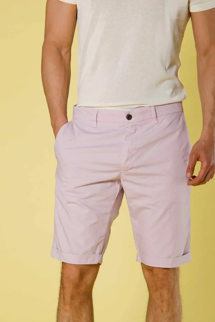 London men's chino bermuda in stretch gabardine regular fit ① sold by Mason's