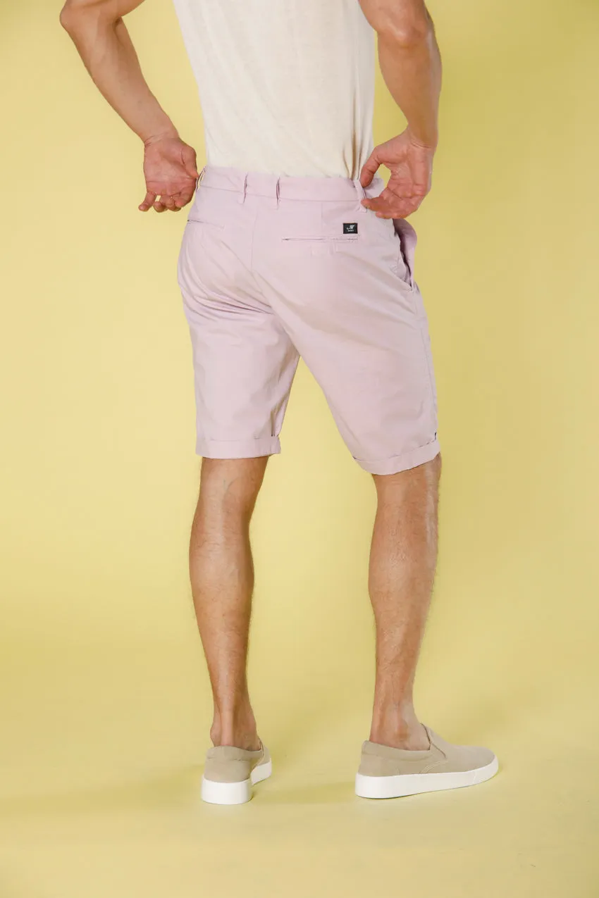 London men's chino bermuda in stretch gabardine regular fit ① sold by Mason's product image thumbnail 4