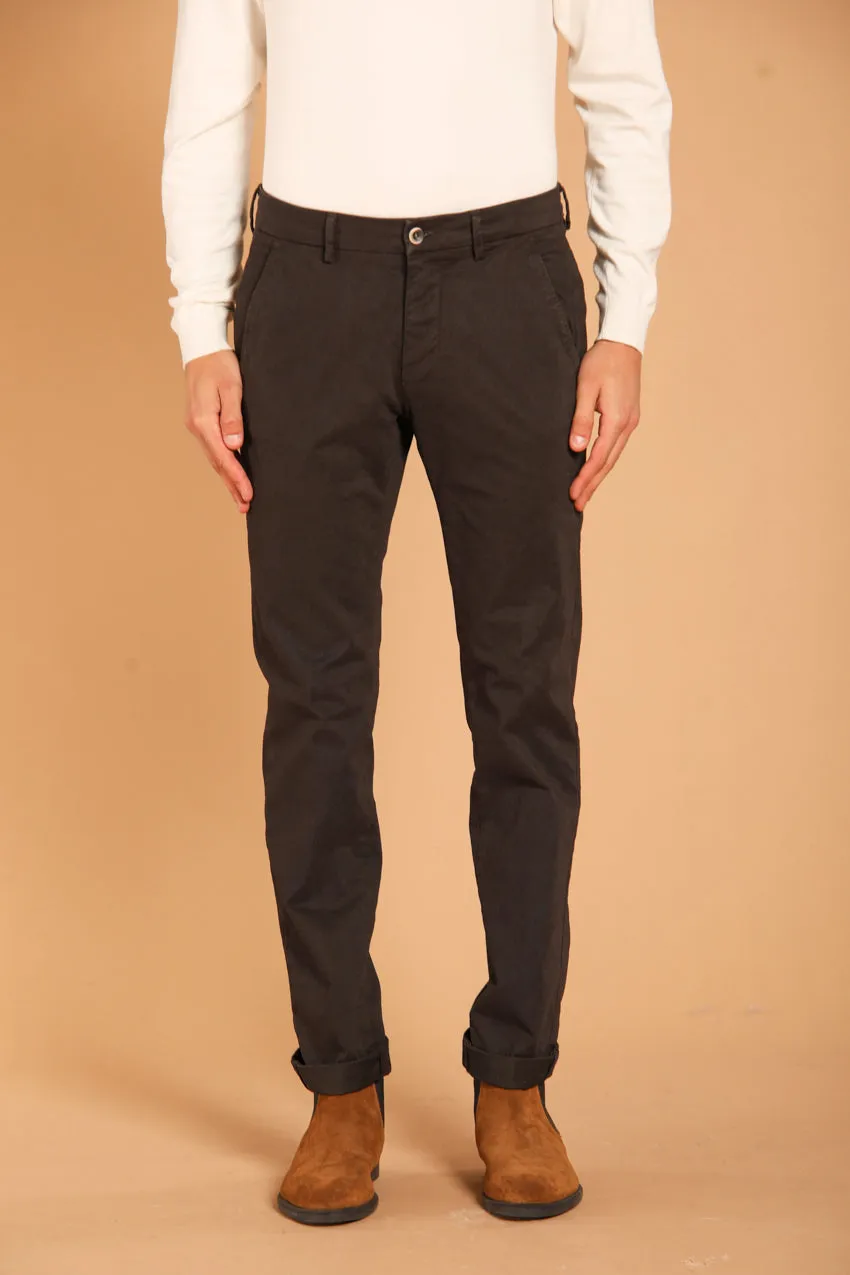 Torino men's chino pants in gabardine slim fit ① sold by Mason's