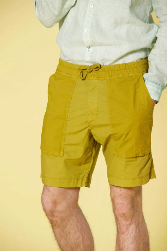 Taormina Summer men's chino bermuda in parachute regular sold by Mason's