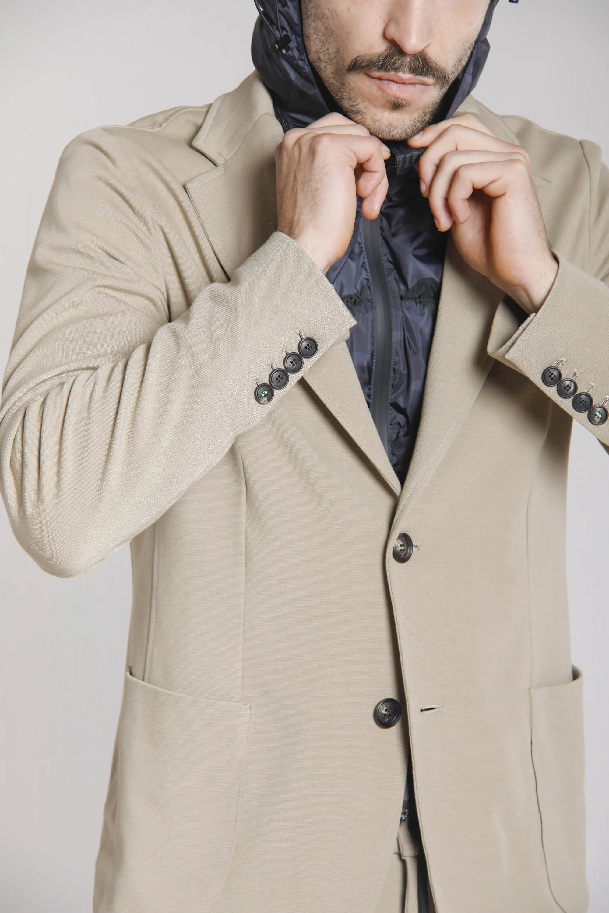 New Verga man blazer in technical jersey sold by Mason's product image thumbnail 3