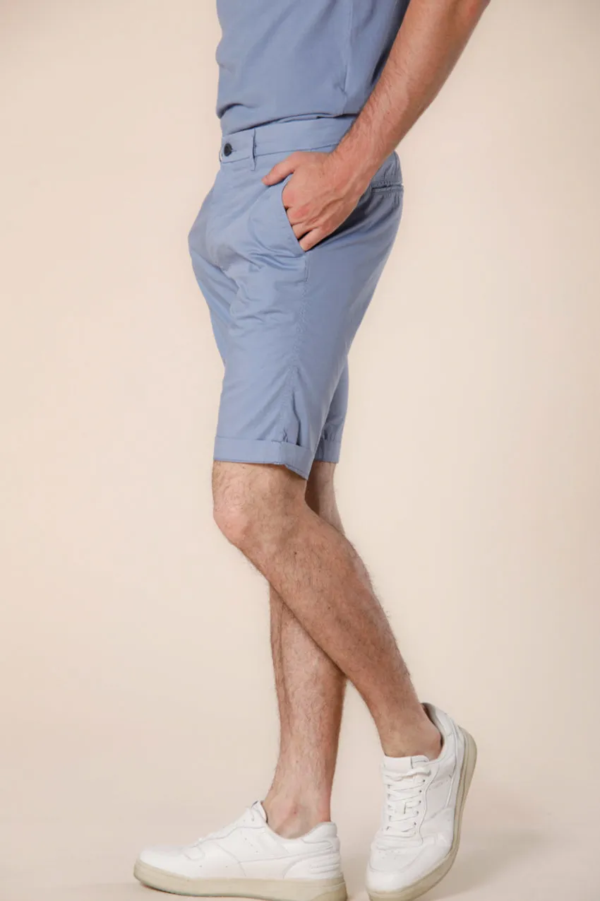 London men's chino bermuda in stretch gabardine regular fit ① sold by Mason's product image thumbnail 4