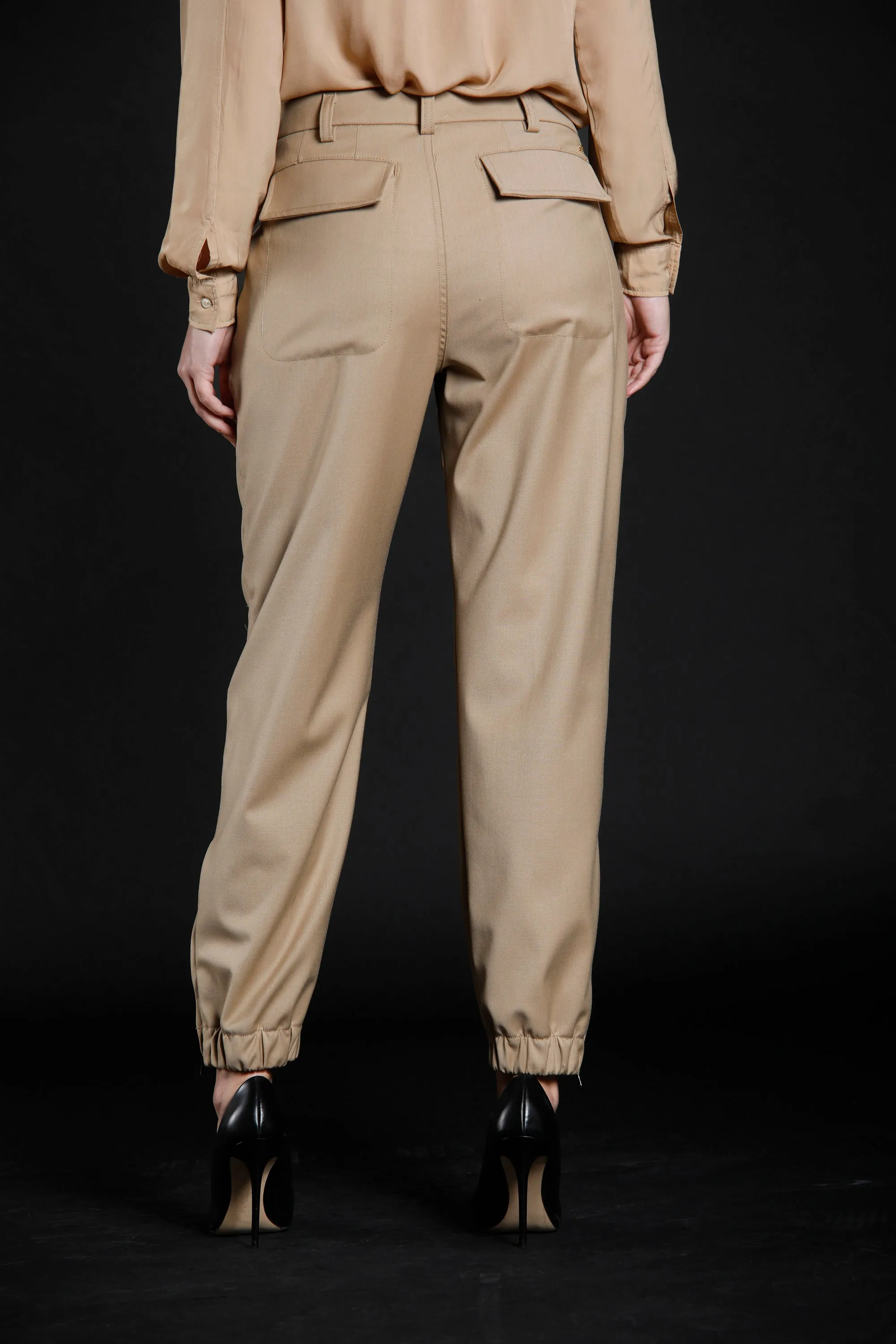 Evita woman wool cargo pants curvy sold by Mason's product image thumbnail 5