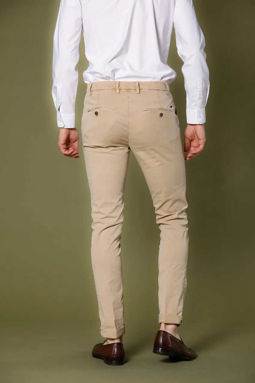 Milano Style Essential men's chino pants in stretch twill extra slim sold by Mason's product image thumbnail 4