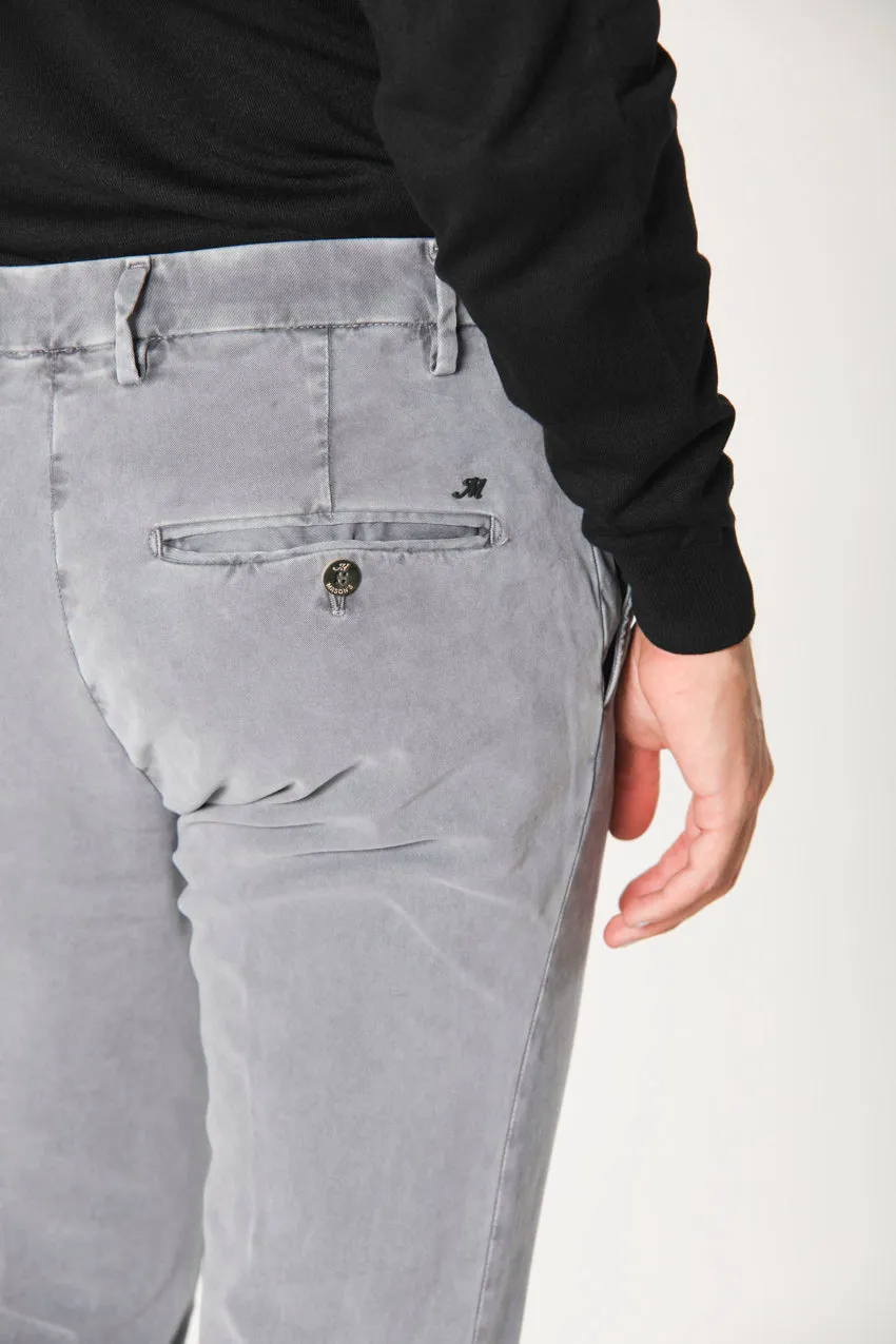 Milano Style Essential man chino pant in gabardine and modal stretch extra slim fit sold by Mason's product image thumbnail 2