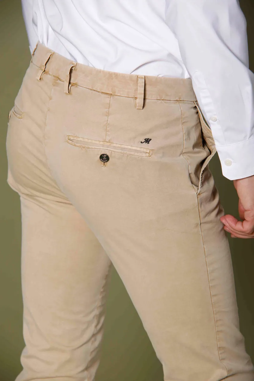 Milano Style Essential men's chino pants in stretch twill extra slim sold by Mason's product image thumbnail 3