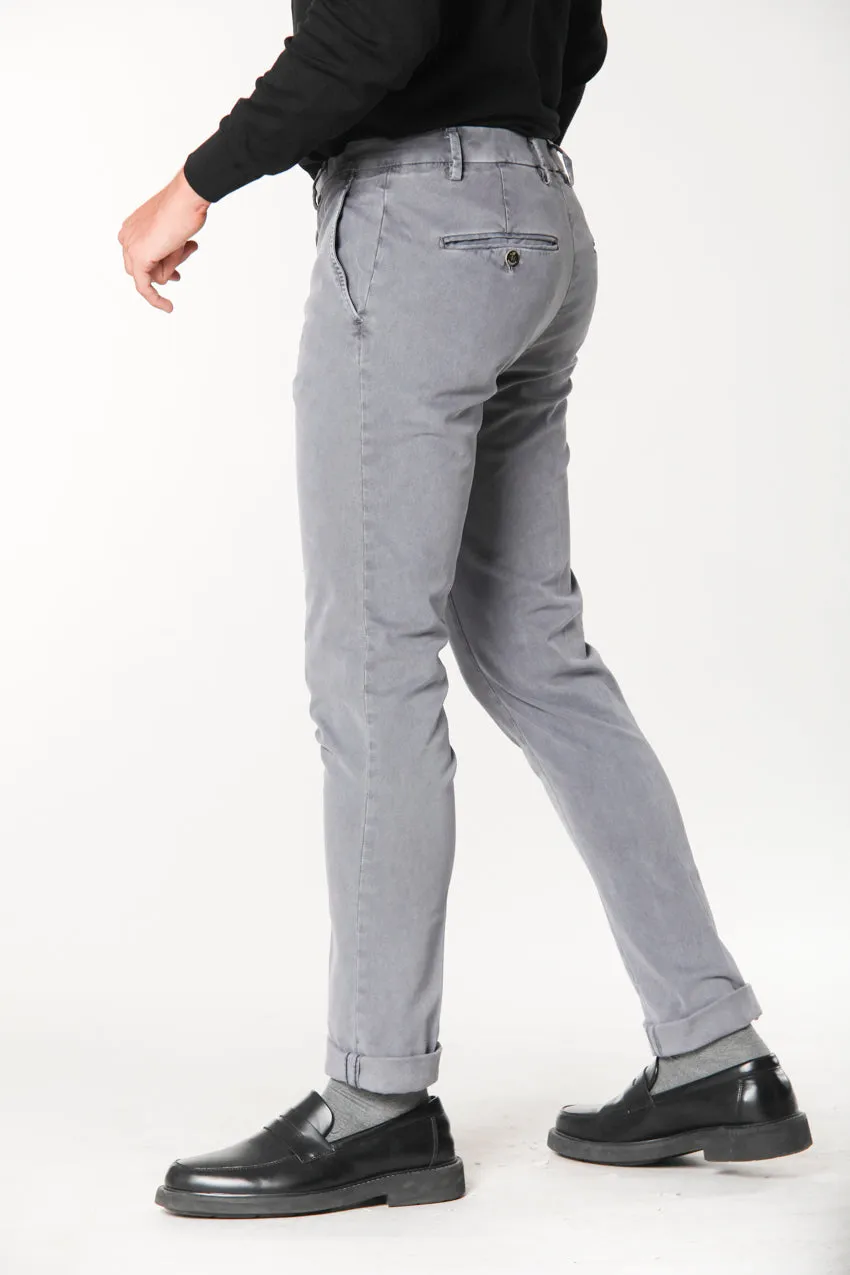 Milano Style Essential man chino pant in gabardine and modal stretch extra slim fit sold by Mason's product image thumbnail 3