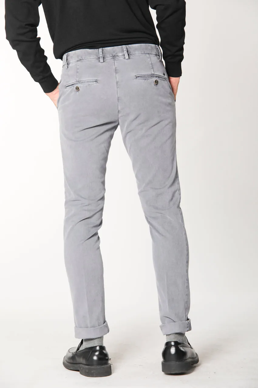 Milano Style Essential man chino pant in gabardine and modal stretch extra slim fit sold by Mason's product image thumbnail 4