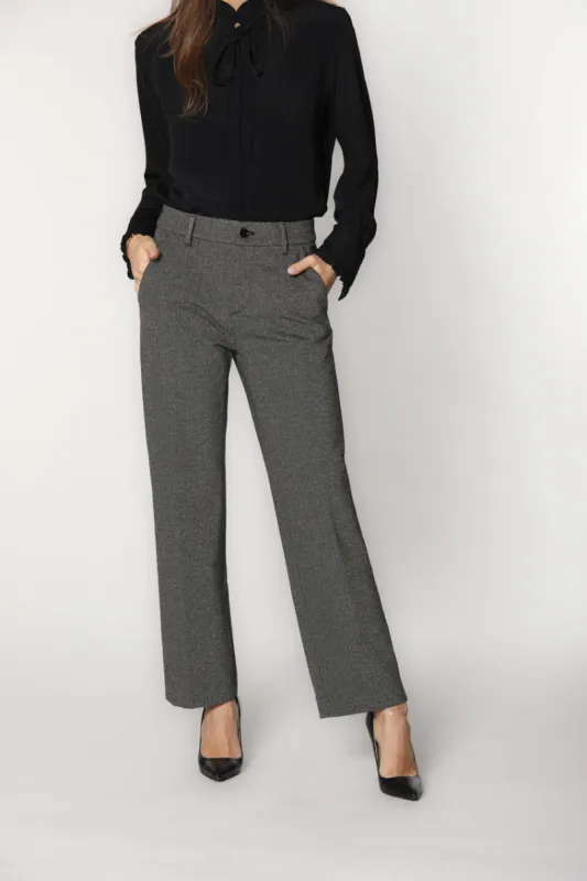 New York Cropped woman gold resca jersey chino pants relaxed sold by Mason's