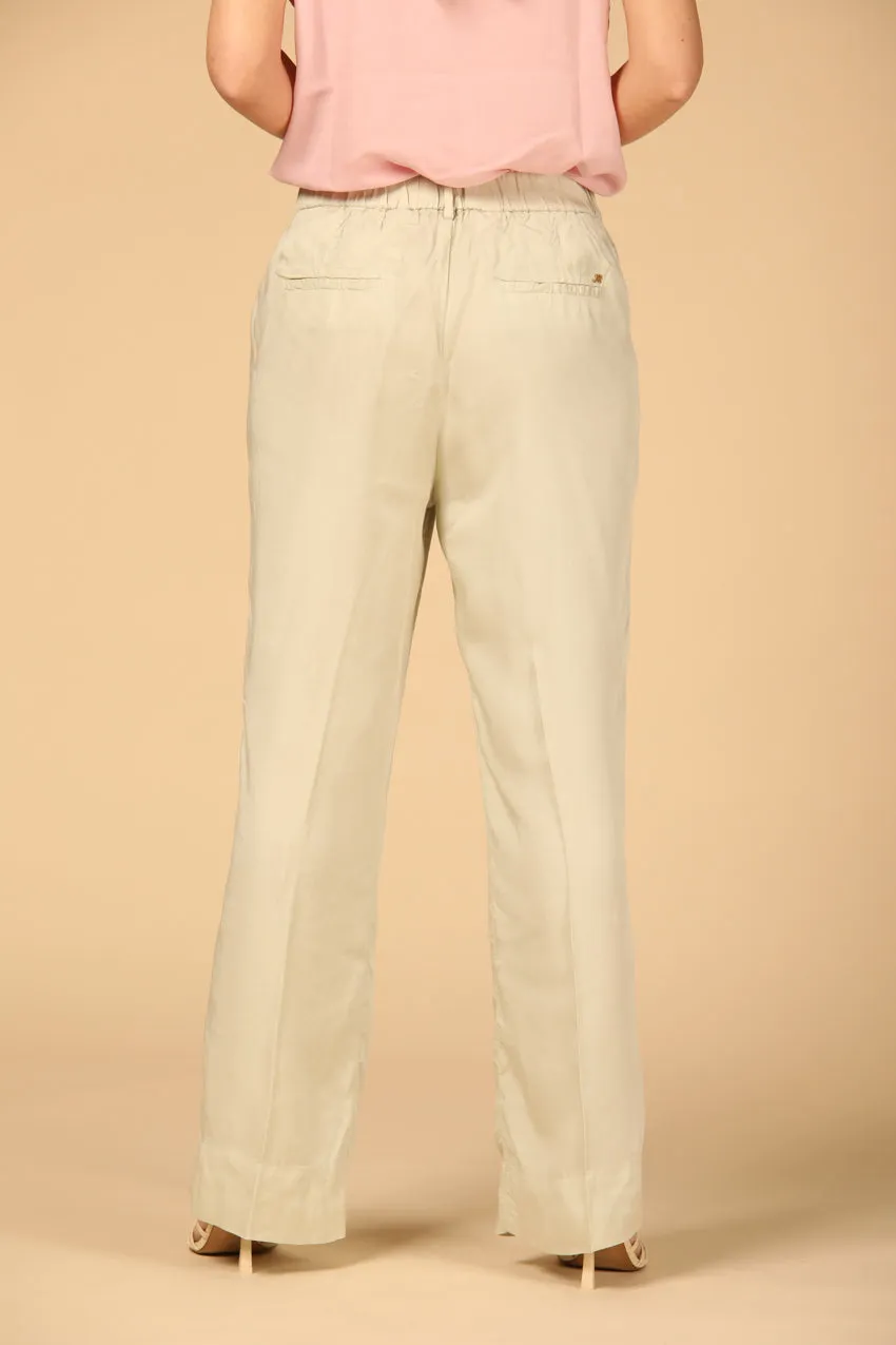 New York Cozy Straight women's chino jogger pants in modal straight sold by Mason's product image thumbnail 4