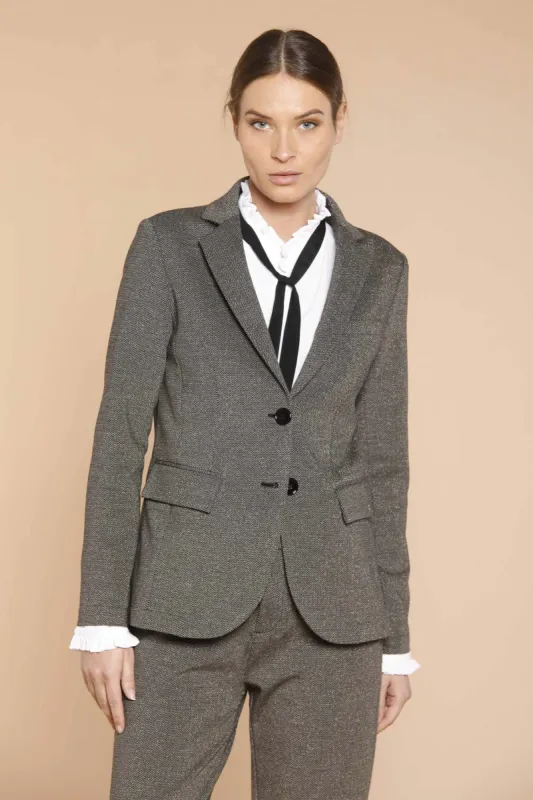 Helena women's jersey blazer with resca pattern sold by Mason's